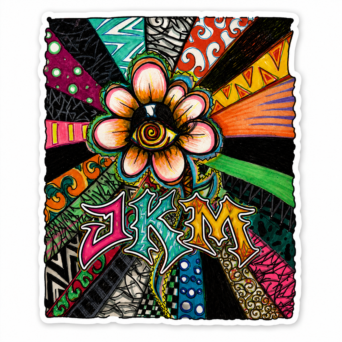 JKM Third Eye Sticker