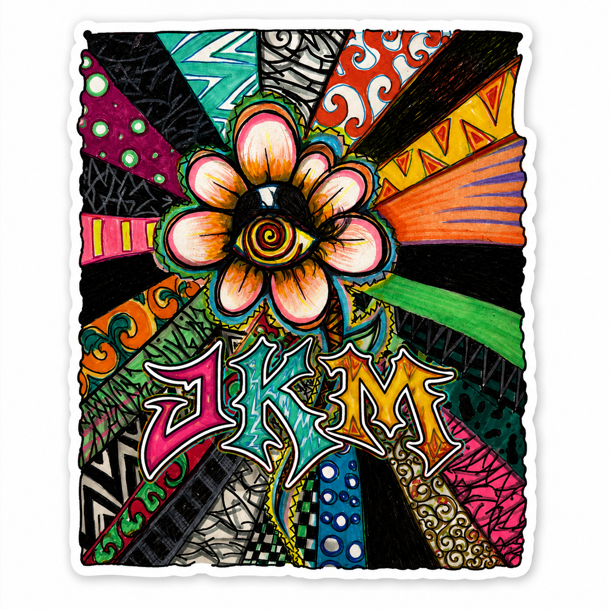 JKM Third Eye Sticker