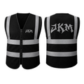 JKM Reflective Utility Vest – Black